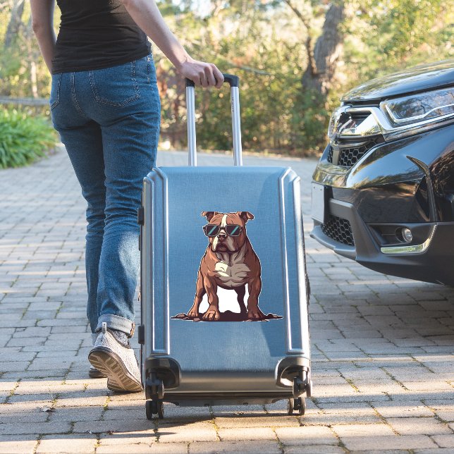 Pitbull Owner Gifts (Suitcase Insitu)