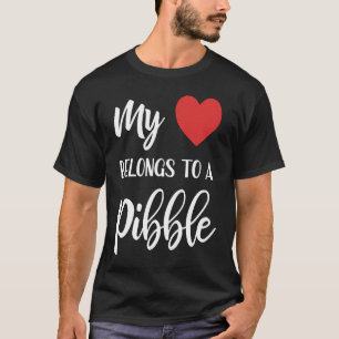 Pitbull Owner Pibble Mom Pittie Mother's Day T-Shirt