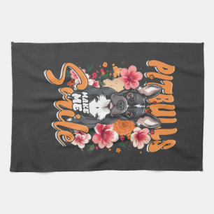 Pitbull Pitbulls Kitchen Towel