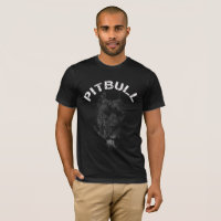 Pitbull Portrait Text