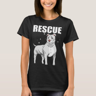 Pitbull Rescue Dog Owner  Pit Bull Dogs Teacher T-Shirt
