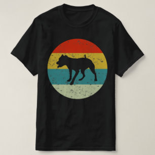 pitbull retro vintage silhouette 70s T-Shirt