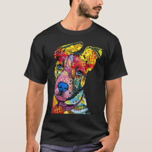 Pitbull S Colourful Pit Bulls 370 T-Shirt