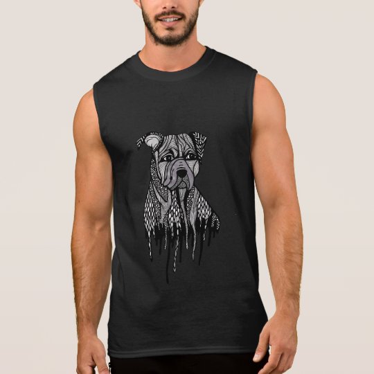 Pitbull Sleeveless Shirt