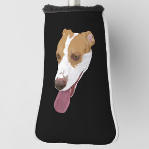 Pitbull Terrier Mix Golf Head Cover