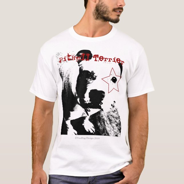 Pitbull Terrier T-Shirt (Front)