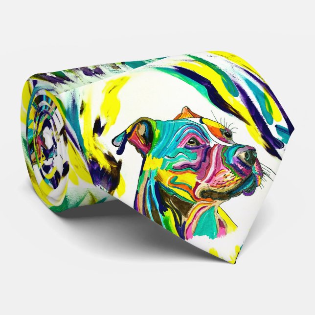 Pitbull Tie (Rolled)