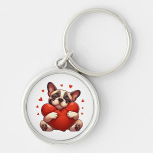 Pitbull Valentine's Day Gifts Keychain