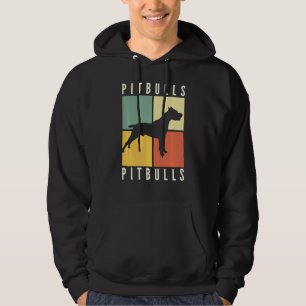 Pitbulls Dog  Design Hoodie