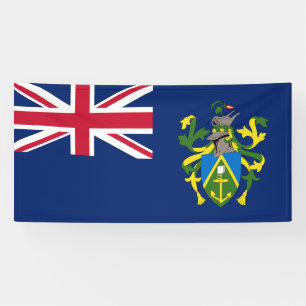 Pitcairn Islands Flag Banner