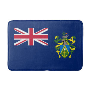 Pitcairn Islands Flag Bath Mat