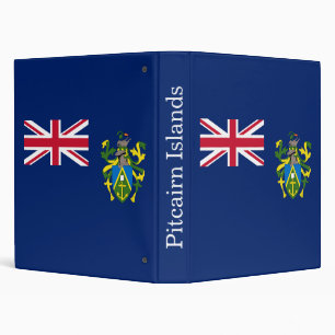 Pitcairn Islands Flag Binder