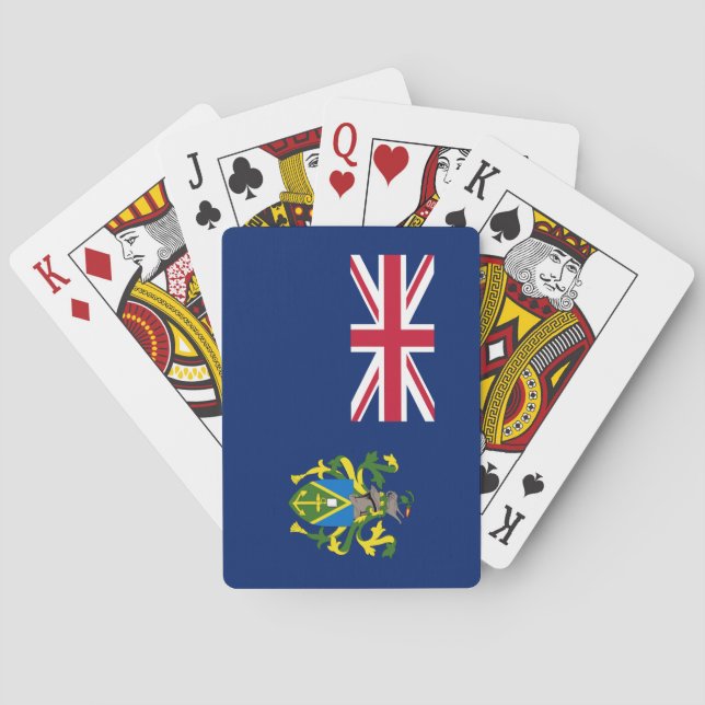 Pitcairn Islands Flag Playing Cards (Back)