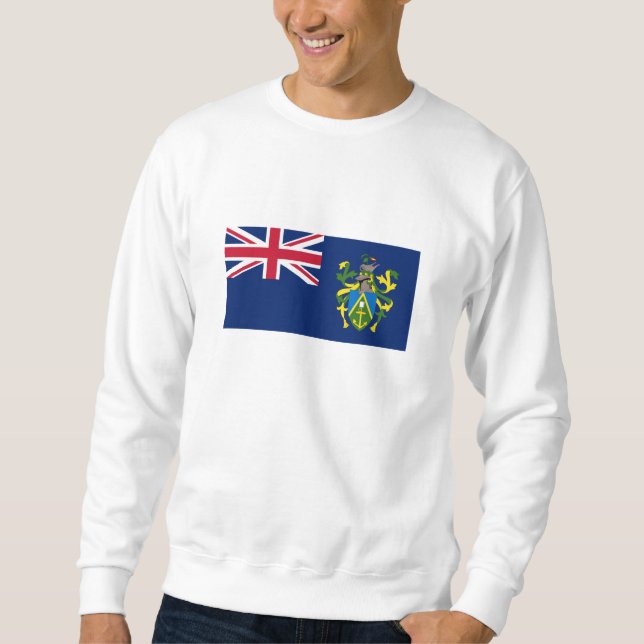 Pitcairn Islands Flag Sweatshirt (Front)