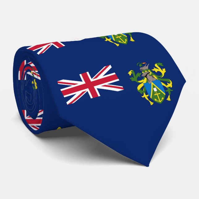 Pitcairn Islands Flag Tie (Rolled)
