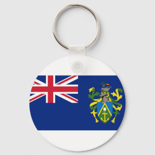 Pitcairn Islands National World Flag Keychain