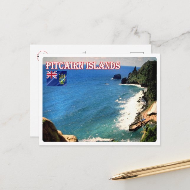Pitcairn Islands - Pitcairnland - Postcard (Front/Back In Situ)