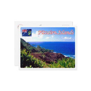 Pitcairn Islands - St. Paul's Point - Postcard
