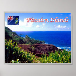 Pitcairn Islands - St. Paul's Point - Poster