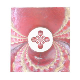 Pitch Kaleidoscope: Cricket Balls The Game's Heart Notepad