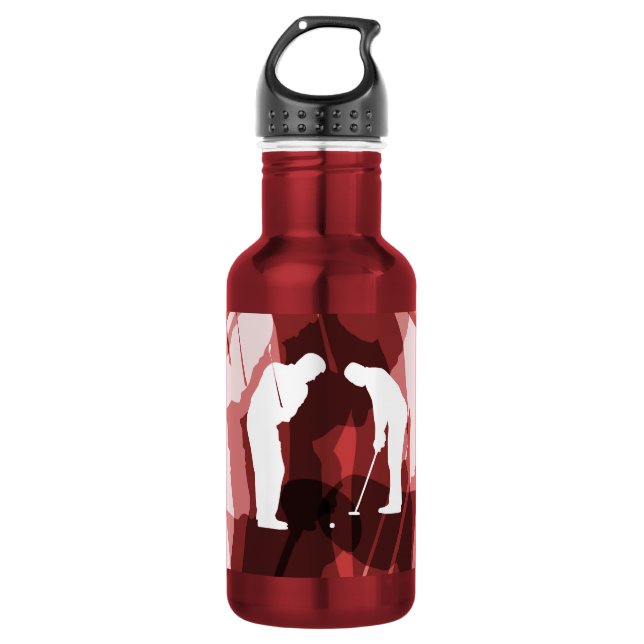 Pitch & Putt Golfer's Drinks Bottle (Front)