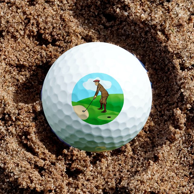 Pitch Shot by Panic-stricken Duffer Golf Balls (Creator Uploaded)