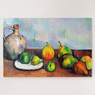 Pitcher and Fruit, Paul Cezanne Jigsaw Puzzle
