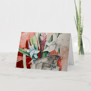 Pitcher Foil Greeting Card