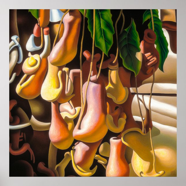 Pitcher Plant - Canvas Art Print (Front)