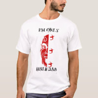 PITCHFORK 333 ONLY HALF BAD DEVIL T-shirt Design