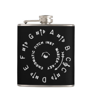 Pitchpipe Hip Flask