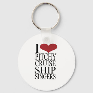 Pitchy Singers Rule Keychain