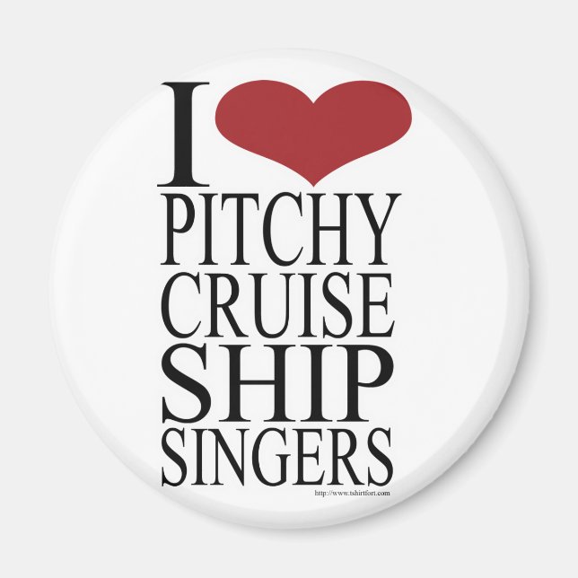 Pitchy Singers Rule Magnet (Front)