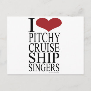 Pitchy Singers Rule Postcard
