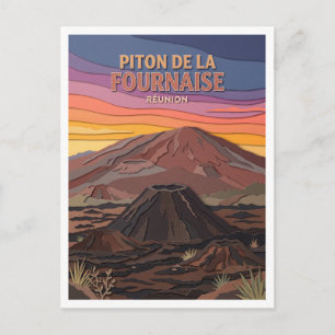 Piton Chisny Sainte-Rose Réunion Postcard