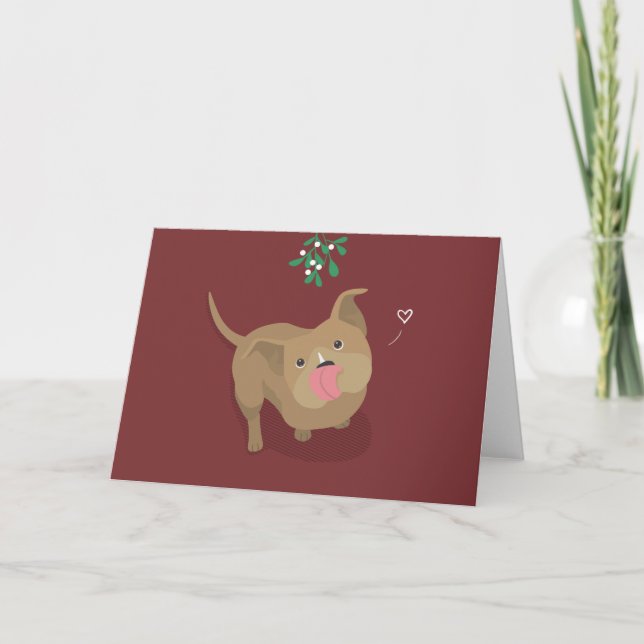 Pits, Love, Joy Holiday Card (Front)