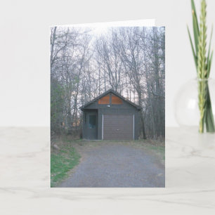 “PitStop Garage at Sunset” Get Well Card