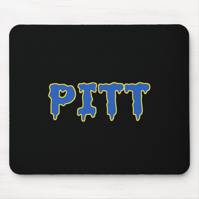 pitt drip mouse pad (Front)