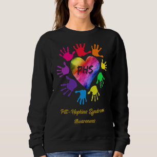 Pitt Hopkins Syndrome Awareness Hands Sweatshirt