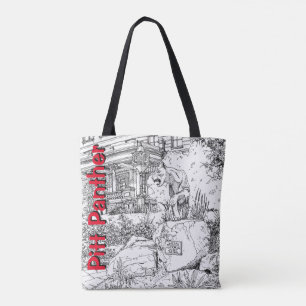 Pitt Panther tote bag, Pittsburgh - PA