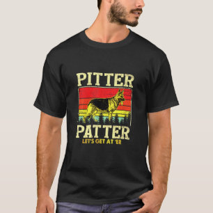 Pitter Patter German Shepherd T-Shirt