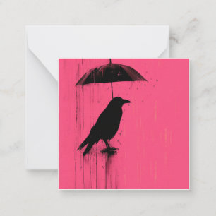 Pitter-Patter & Pen Pals: Share Crow Stories  Card