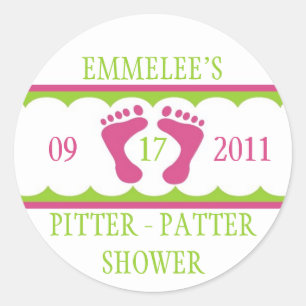 Pitter Patter Sticker