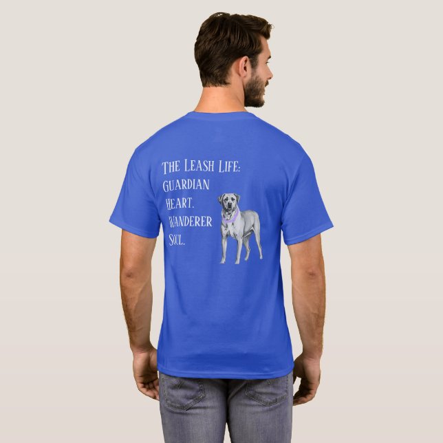 Pitthound: Guardian Heart T-Shirt (Back Full)
