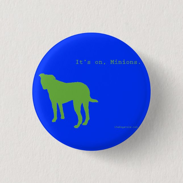 Pittie Dog Snob Button (Front)