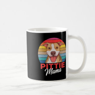 Pittie Mama Pitbull Dog Mom Coffee Mug