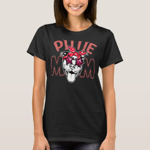 Pittie Mom Cute Dog Wearing Glasses Puppy Mother' T-Shirt