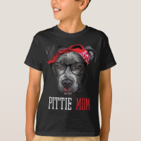 Pittie Mom Pitbull Dog Lovers Mothers Day Gift Hoo