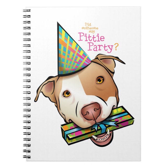 Pittie Party Notebook (Front)