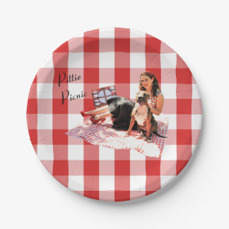 Pittie Picnic 2011 Paper Plate